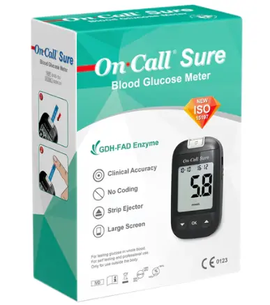 Máy đo đường huyết [On Call® Sure Blood Glucose Meter]