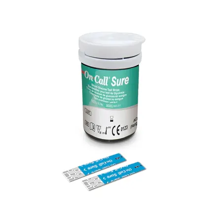 Que thử đường huyết (Oncall Sure Blood Glucose Test Strip) (Hộp 25 test)