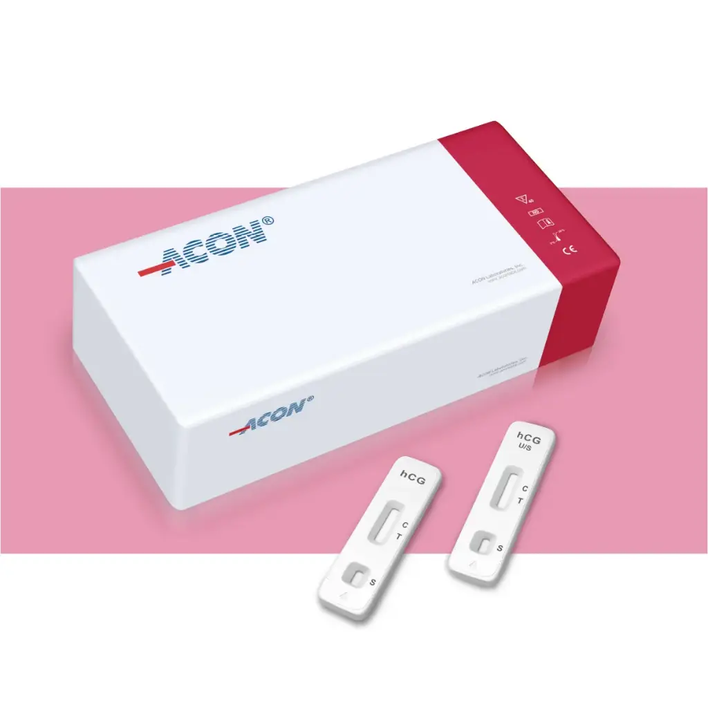 Que thử xét nghiệm định tính hCG (hCG Pregnancy Rapid Test Strip) (Hộp 50 test)