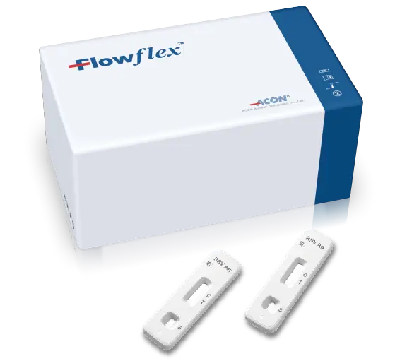 Khay thử xét nghiệm định tính kháng nguyên vi rút RSV (Flowflex™ Respiratory Syncytial Virus Antigen Rapid Test Cassette) (Hộp 25 test)