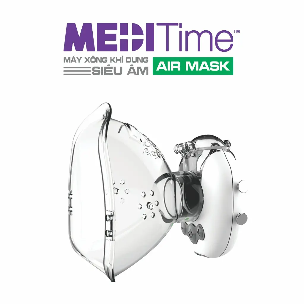 Máy xông khí dung siêu âm Air Mask [MEDITime™ Air Mask Ultrasonic Nebulizer]