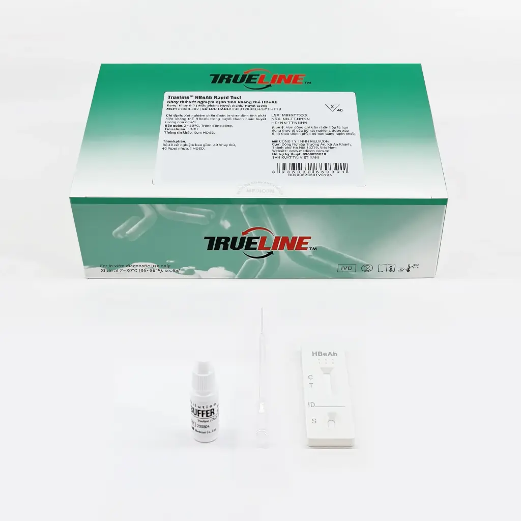 Trueline™ HBeAb Rapid Test (Hộp 40 Test)