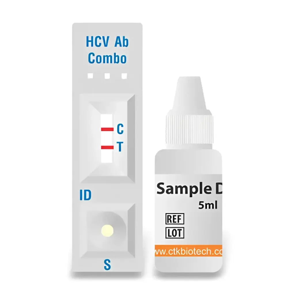 Khay thử xét nghiệm định tính kháng thể kháng vi rút viêm gan C
(OnSite HCV Ab Plus Combo Rapid Test)