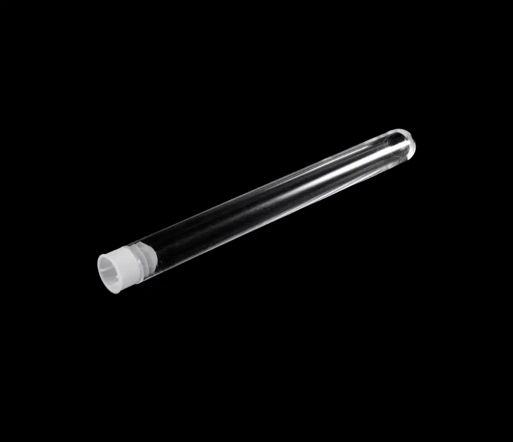 Ống nghiệm nhựa PS 16x100mm, nút trắng [Medisure™ Test tube PS 16x100mm, white plug]