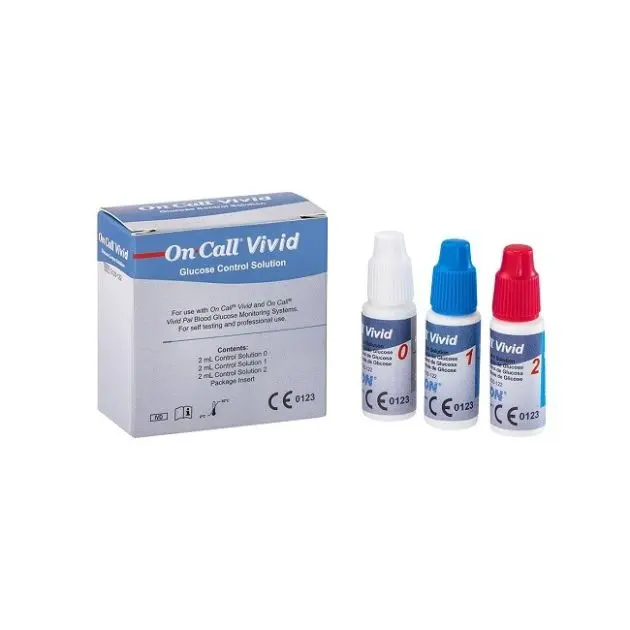 Dung dịch chứng cho máy đo đường huyết [On Call® Vivid Glucose Control Solution]