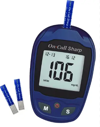 Máy đo đường huyết (Oncall Sharp Blood Glucose Meter) (Box 1)