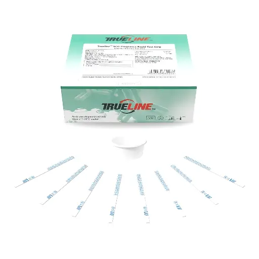 Que thử phát hiện thai sớm [Trueline™ hCG Pregnancy Rapid Test Strip] (Hộp 50)