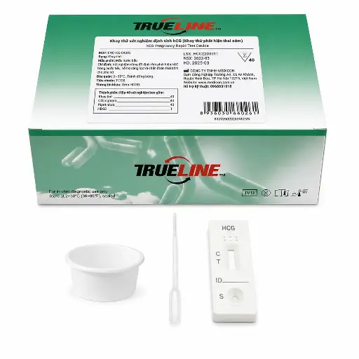 Khay thử phát hiện thai sớm [Biocheck™ hCG Pregnancy Rapid Test Device]