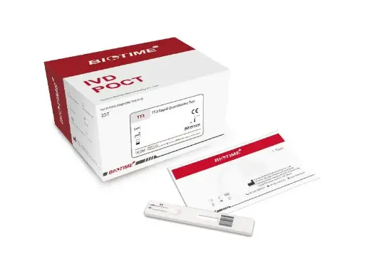 [BT2209] Thuốc thử xét nghiệm định lượng TT3 [Biotime™ TT3 Rapid Quantitative Test] (Hộp 25)
