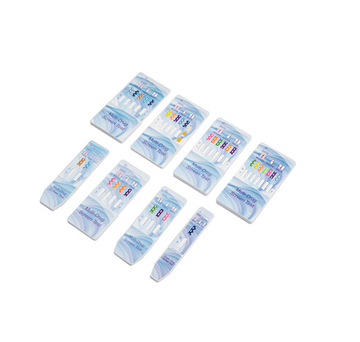 [GBDUA-154-006] Panel thử phát hiện AMP/COD/HER/MOP/THC (One Step Multi-Drug Screen Test Dip Card (Urine) AMP300/COD300/MOP300/THC50/HER10) (Box 25)