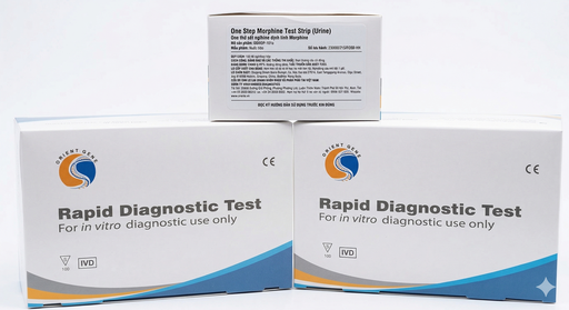 [GBMOP-101a] Que thử xét nghiệm định tính Morphine [Orient Gene - One Step Morphine Test Strip (Urine)] (Hộp 100)